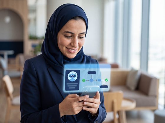 تجربة عميل ذكية من البداية للنهاية